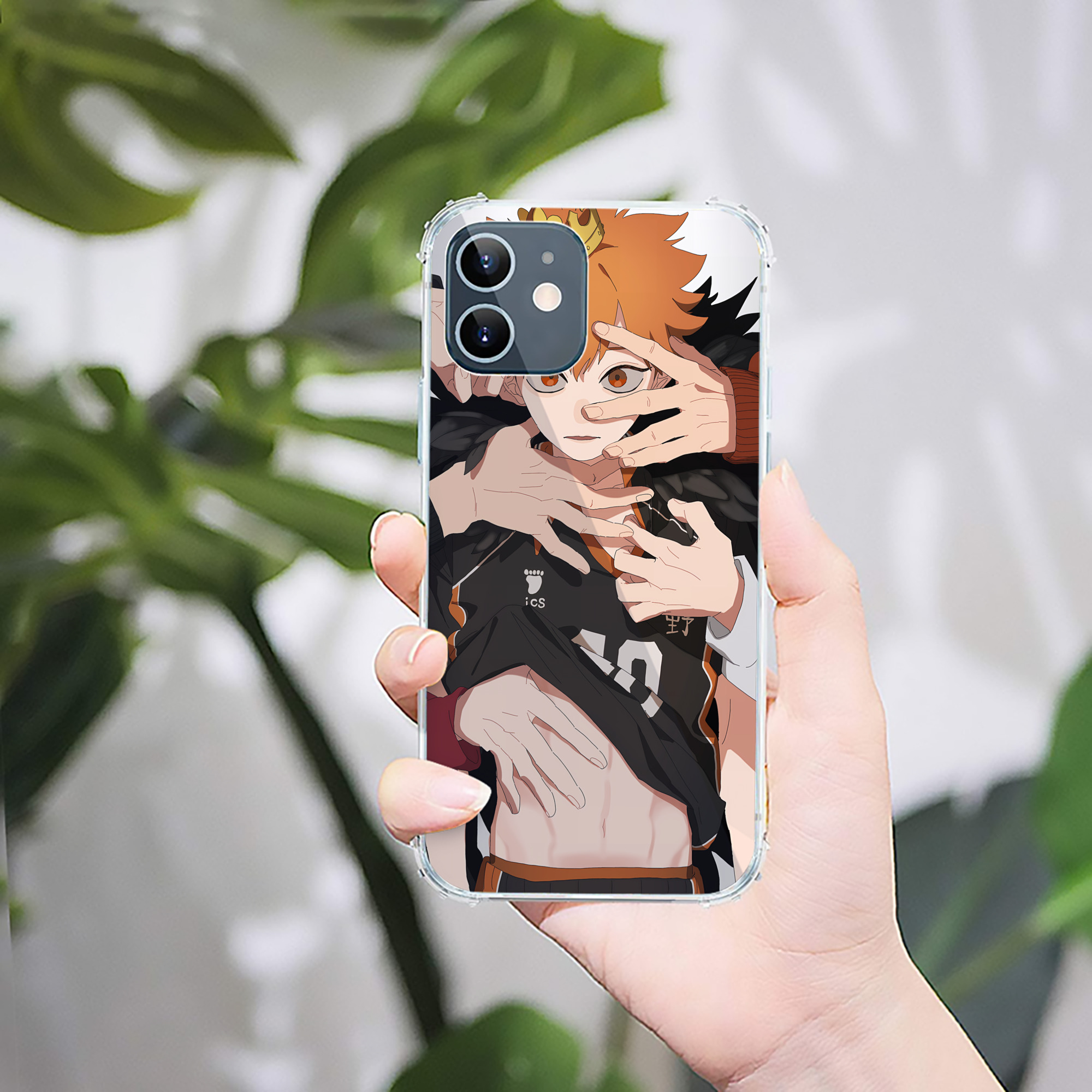 （画像用） ハイキュー!! Haikyu!! 【iPhone 12シリーズ対応】透明スマホケース（クリアソフトケース）